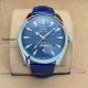 Perfect Replica Omega Aqua Terra 42mm Watches Stainless Steel Blue Fcae (6)_th.jpg